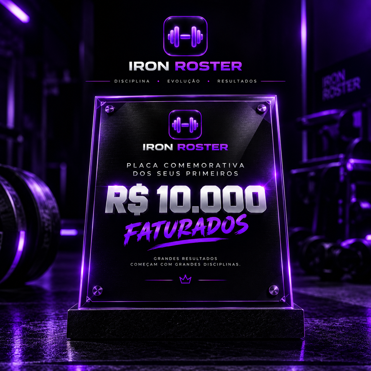 Placa Iron Roster