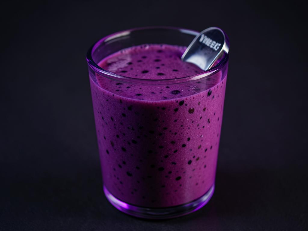 Shake de frutas vermelhas